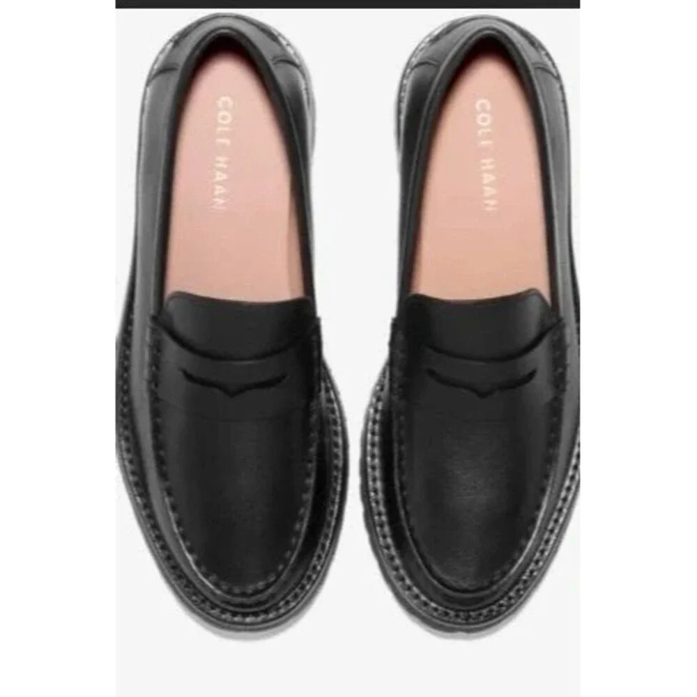Black Cole Haan Penny loafers size 8.5